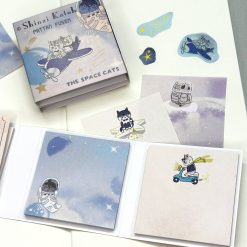 Shinzi Katoh Mini Sticky Notes Set - Space Cat