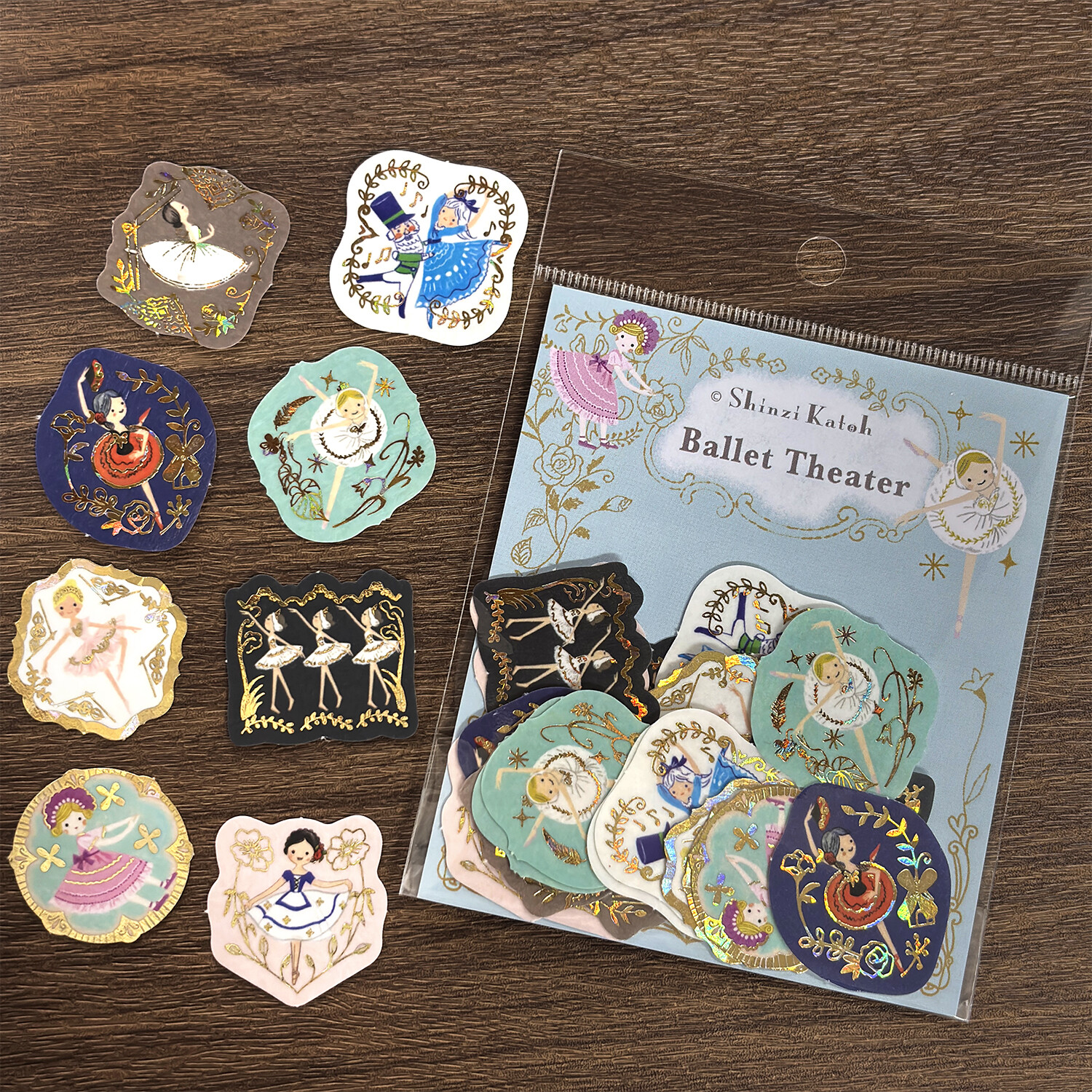 Shinzi Katoh Washi Paper Stickers – Ballet Theater