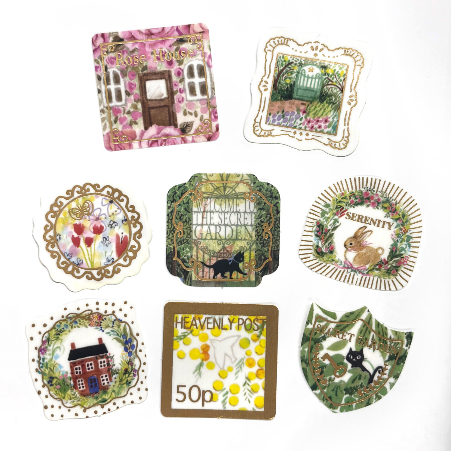 Shinzi Katoh Washi Paper Stickers – Heavenly Garden — gallery