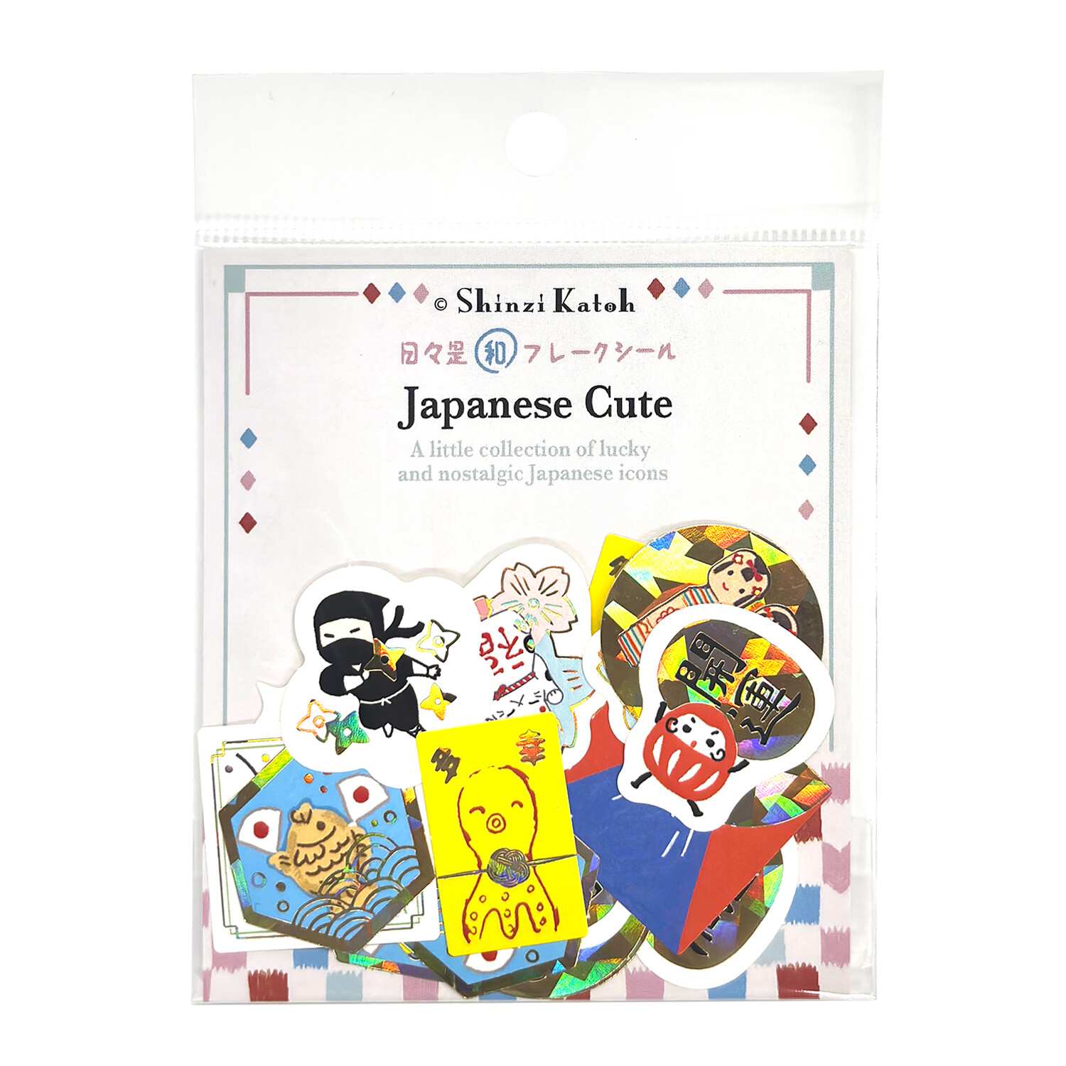 Shinzi Katoh Washi Paper Stickers – Japanese Cute — gallery