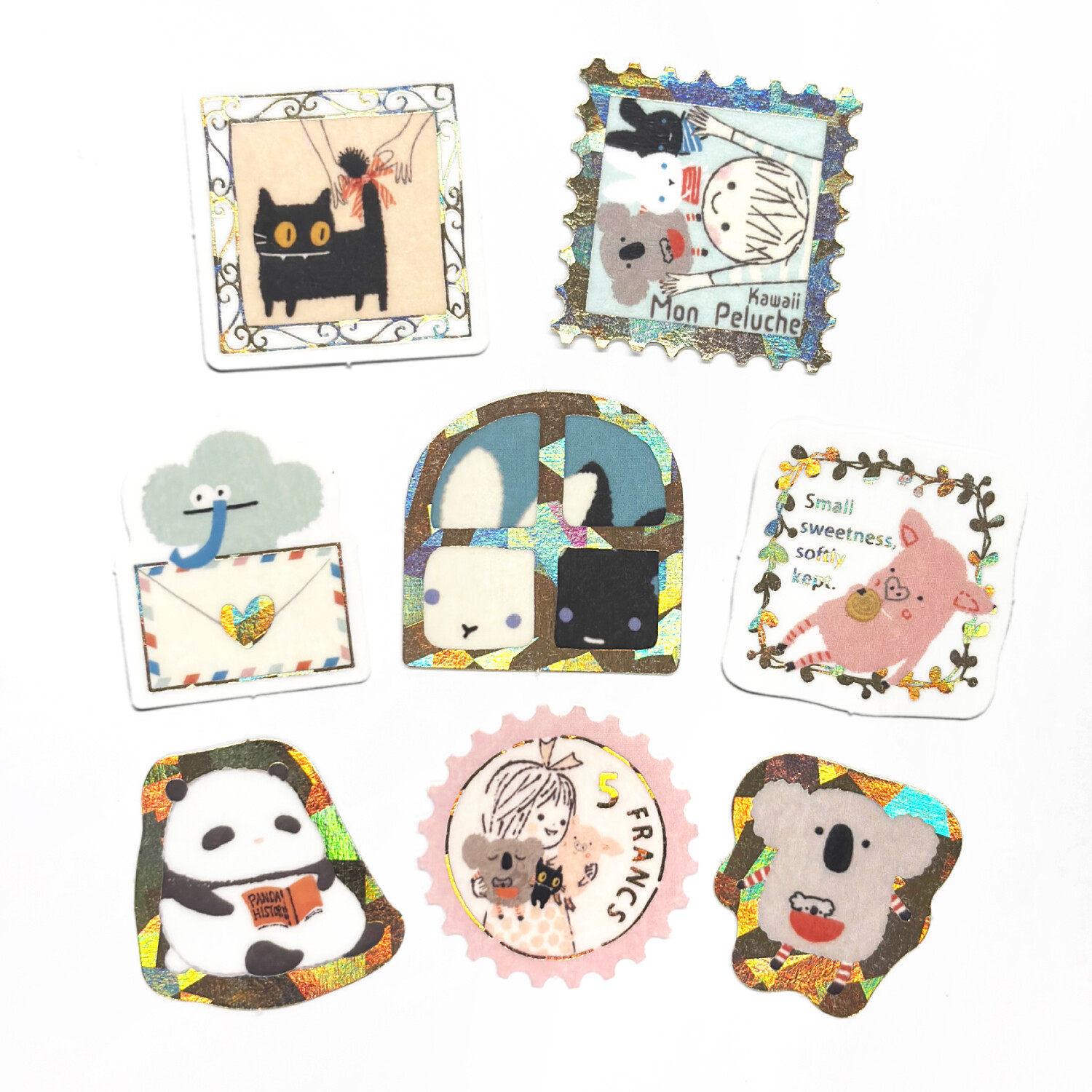 Shinzi Katoh Washi Paper Stickers – Kawaii Mon Peluche — gallery