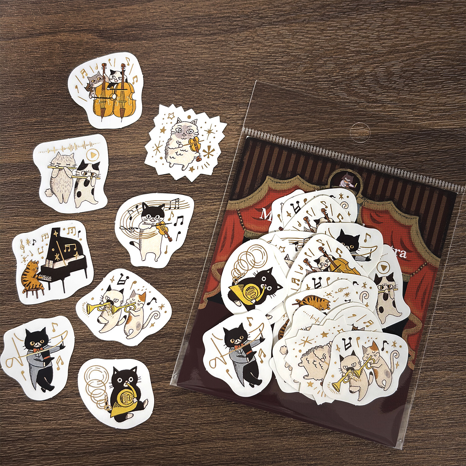 Shinzi Katoh Washi Paper Stickers – Meowphonic Orchestra