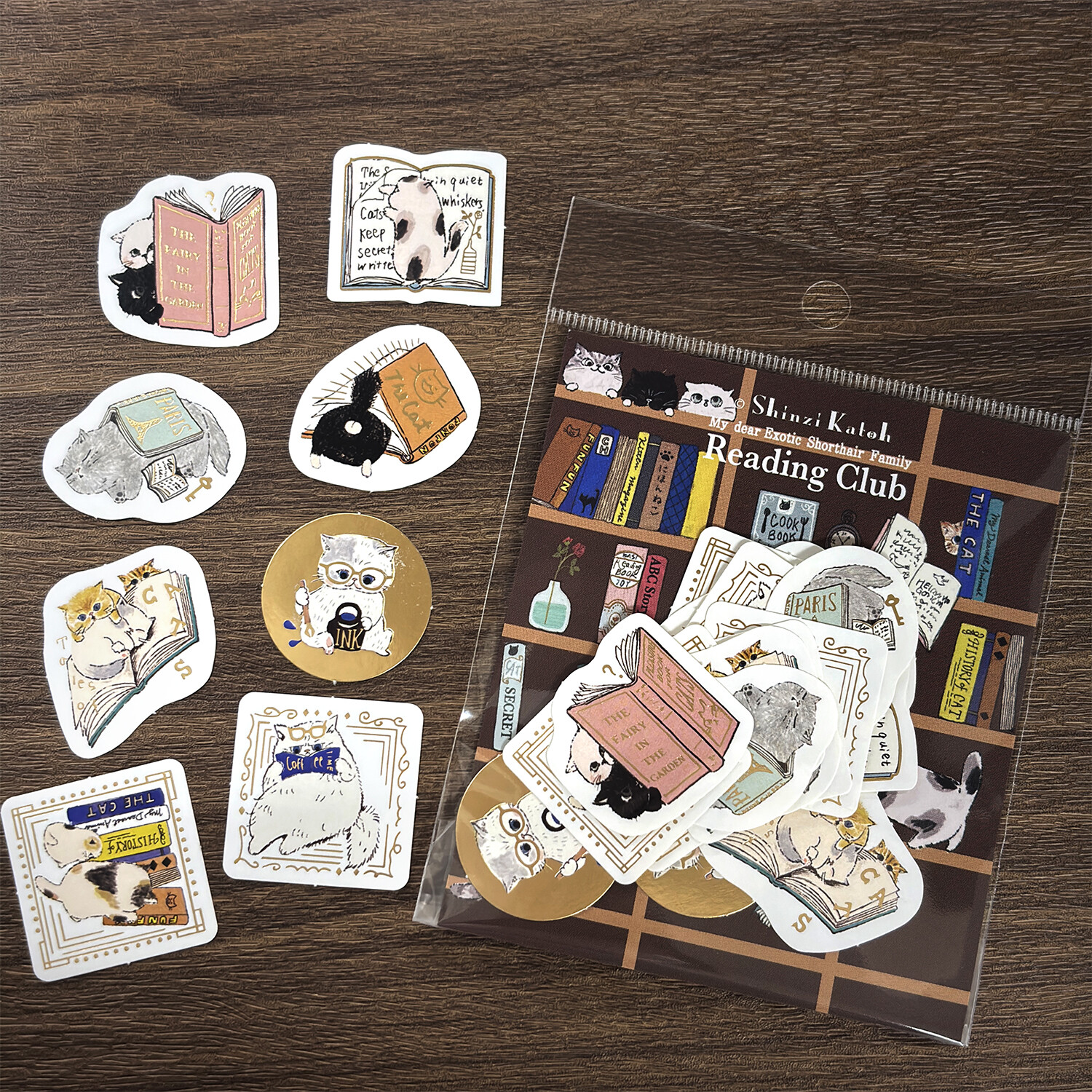Shinzi Katoh Washi Paper Stickers – Reading Club