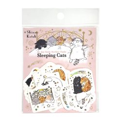 Shinzi Katoh Washi Paper Stickers – Sleeping Cats — gallery