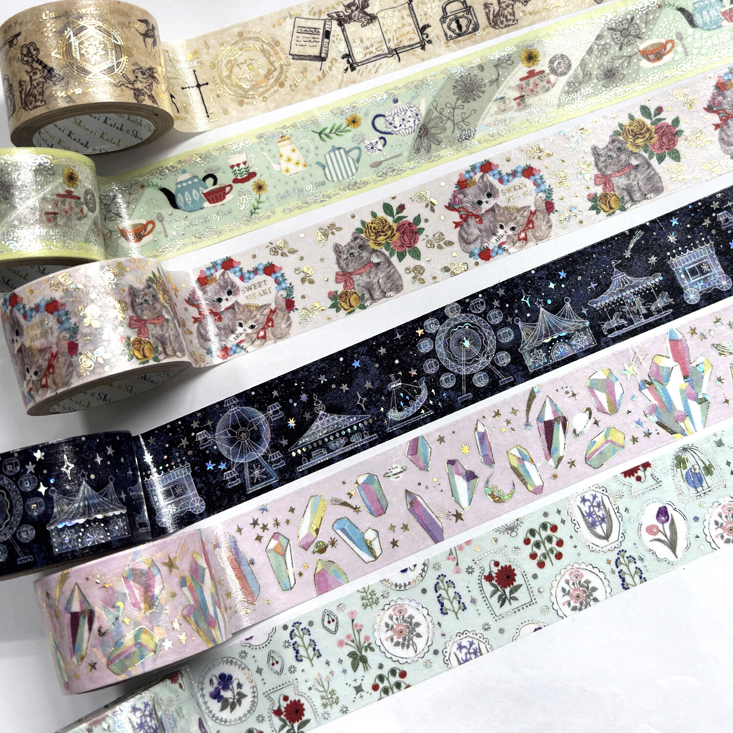 Shinzi Katoh Washi Tape – Botanical — gallery