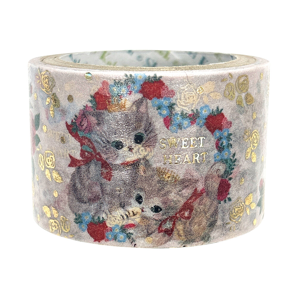 Shinzi Katoh Washi Tape – Rose Cats — gallery