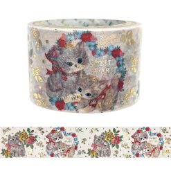 Shinzi Katoh Washi Tape – Rose Cats — gallery