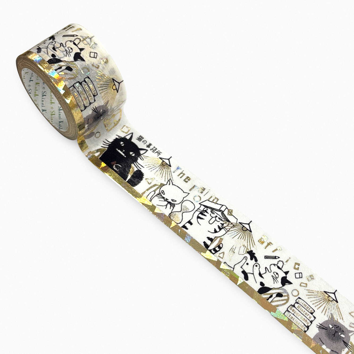 Shinzi Katoh Washi Tape – The Cat Office II