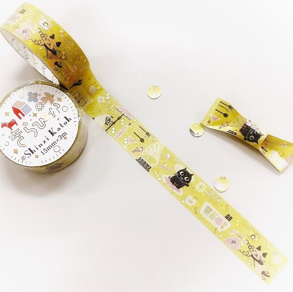 Shinzi Katoh Washi Tape – Uneven Cats 2 — gallery