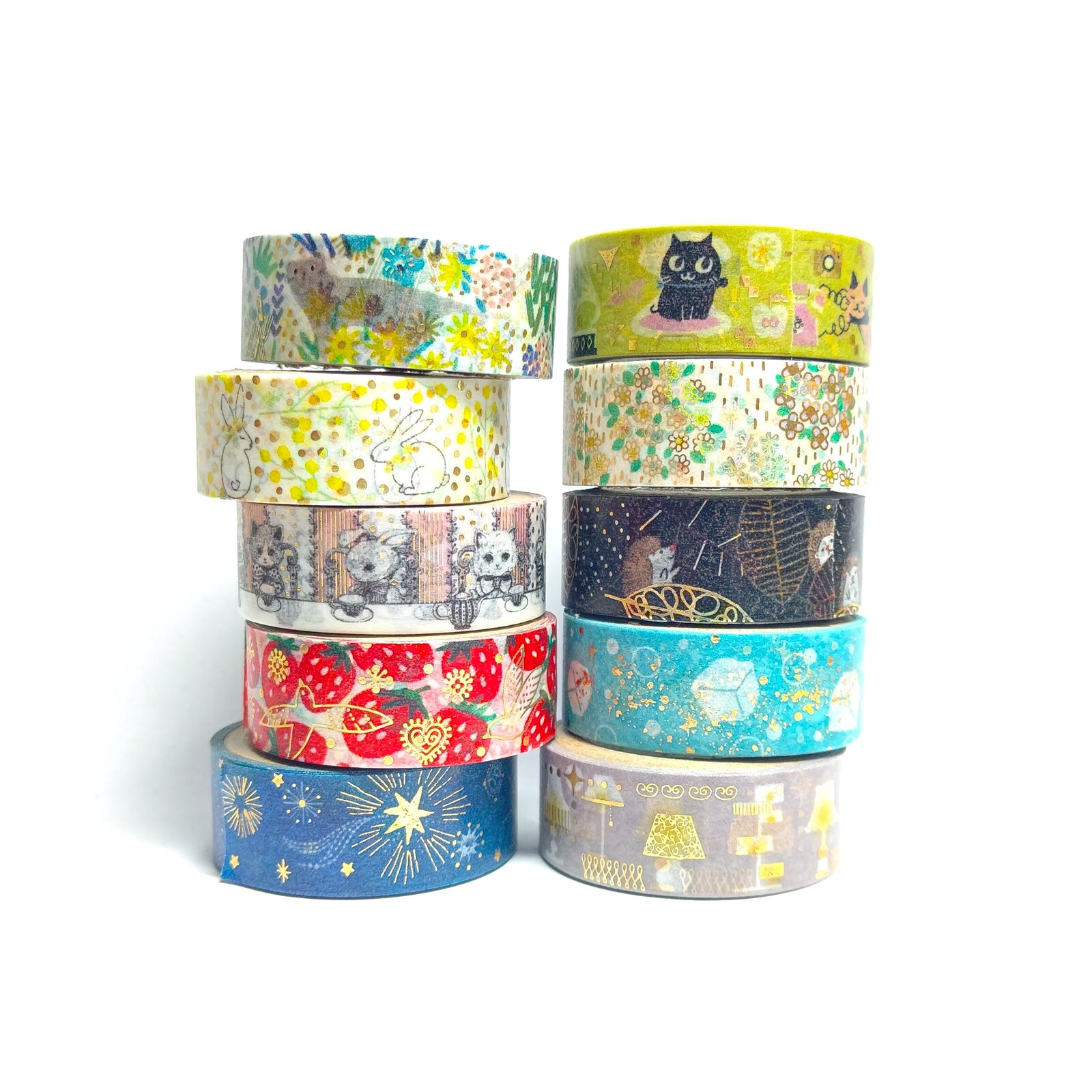 Shinzi Katoh Washi Tape – Uneven Cats 2 — gallery