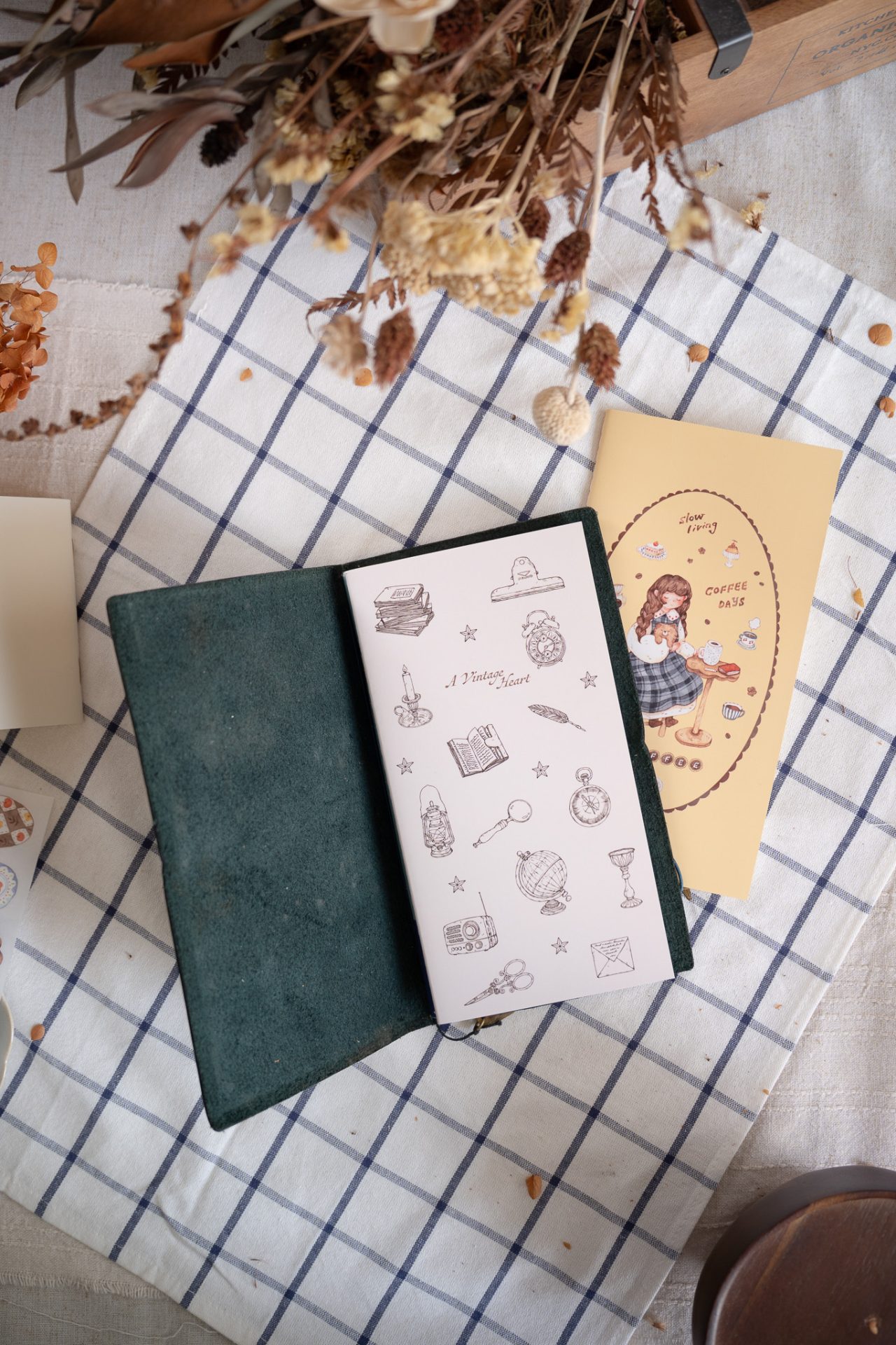 Sho Little Happiness Notebook - A Vintage Heart - Image 3