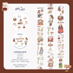 Sho Little Happiness PET Tape - Coffee Days
