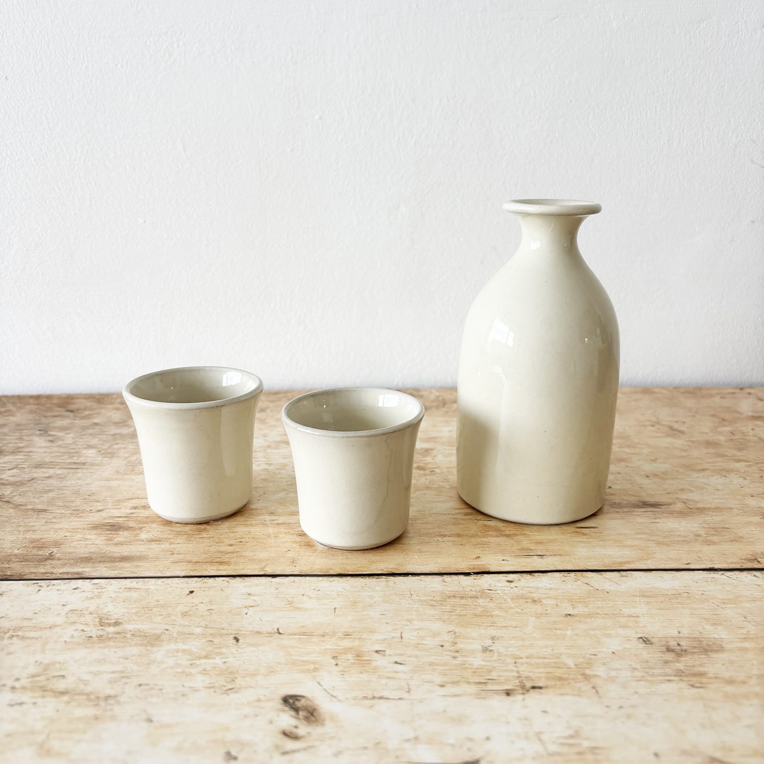 Shussai Kiln Pottery Tokkuri Handcrafted Sake Set - Image 2