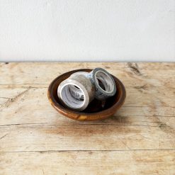 Shussai Kiln Pottery Small Stoneware Bowl Amber - Image 2