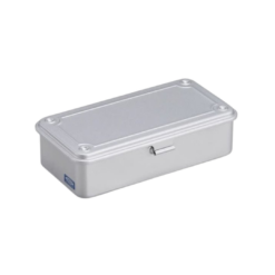 Toyo Steel Trunk Shape Toolbox T-190 Silver