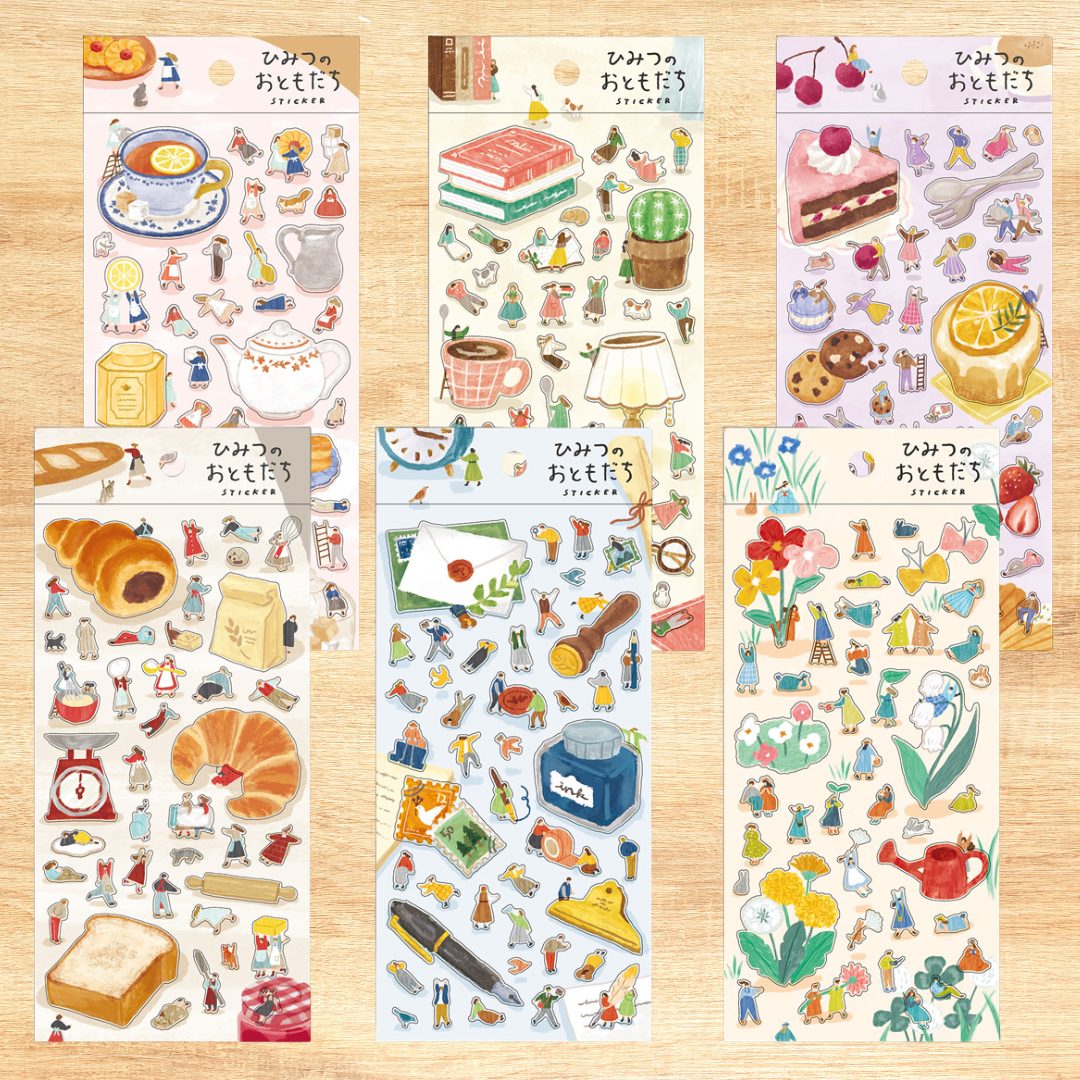 Mind Wave Secret Friends Stickers (6 designs)