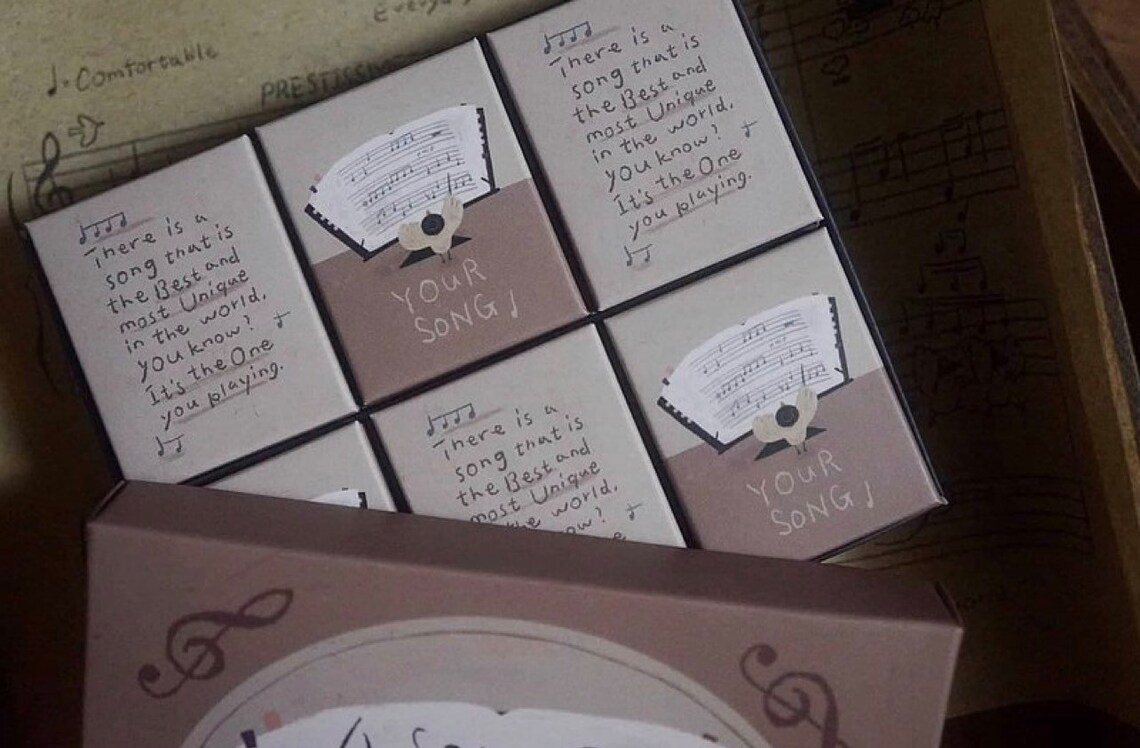 Yamadoro Rubber Stamp Set - A song of life
