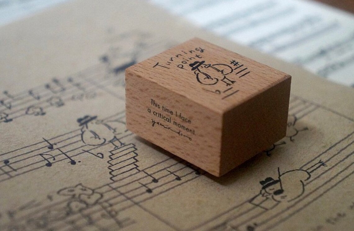 Yamadoro Rubber Stamp Set - A song of life