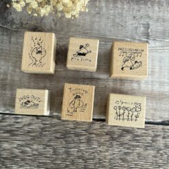 Yamadoro Rubber Stamp Set - A Song of Life