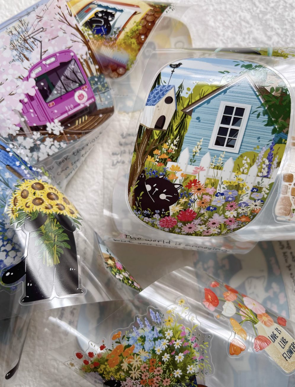 Xiami Studio Die-Cut PET Tape - Spring