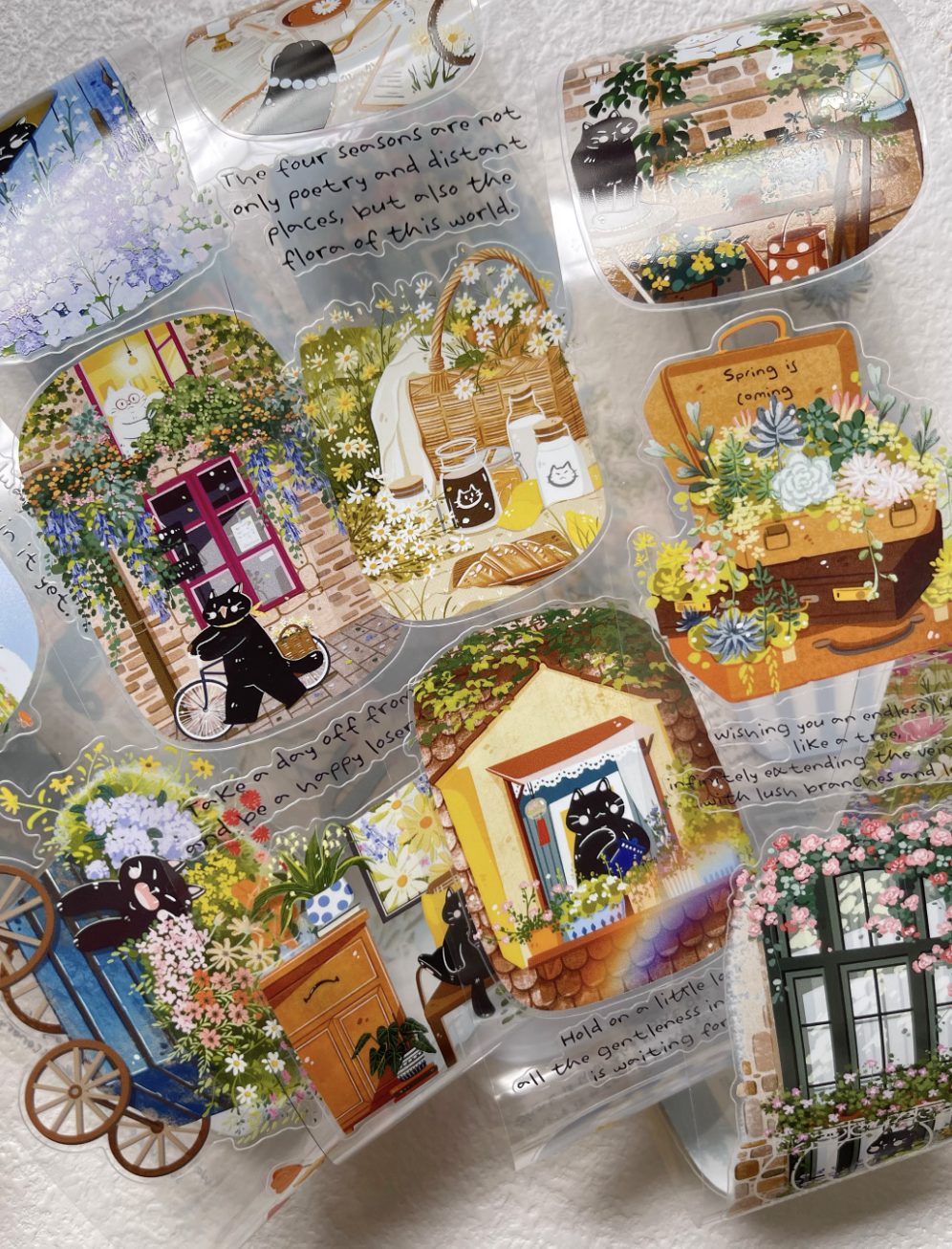 Xiami Studio Die-Cut PET Tape - Spring