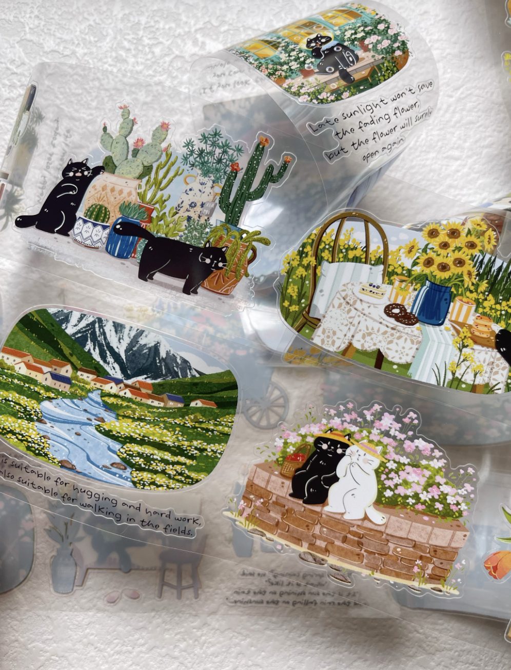 Xiami Studio Die-Cut PET Tape - Spring