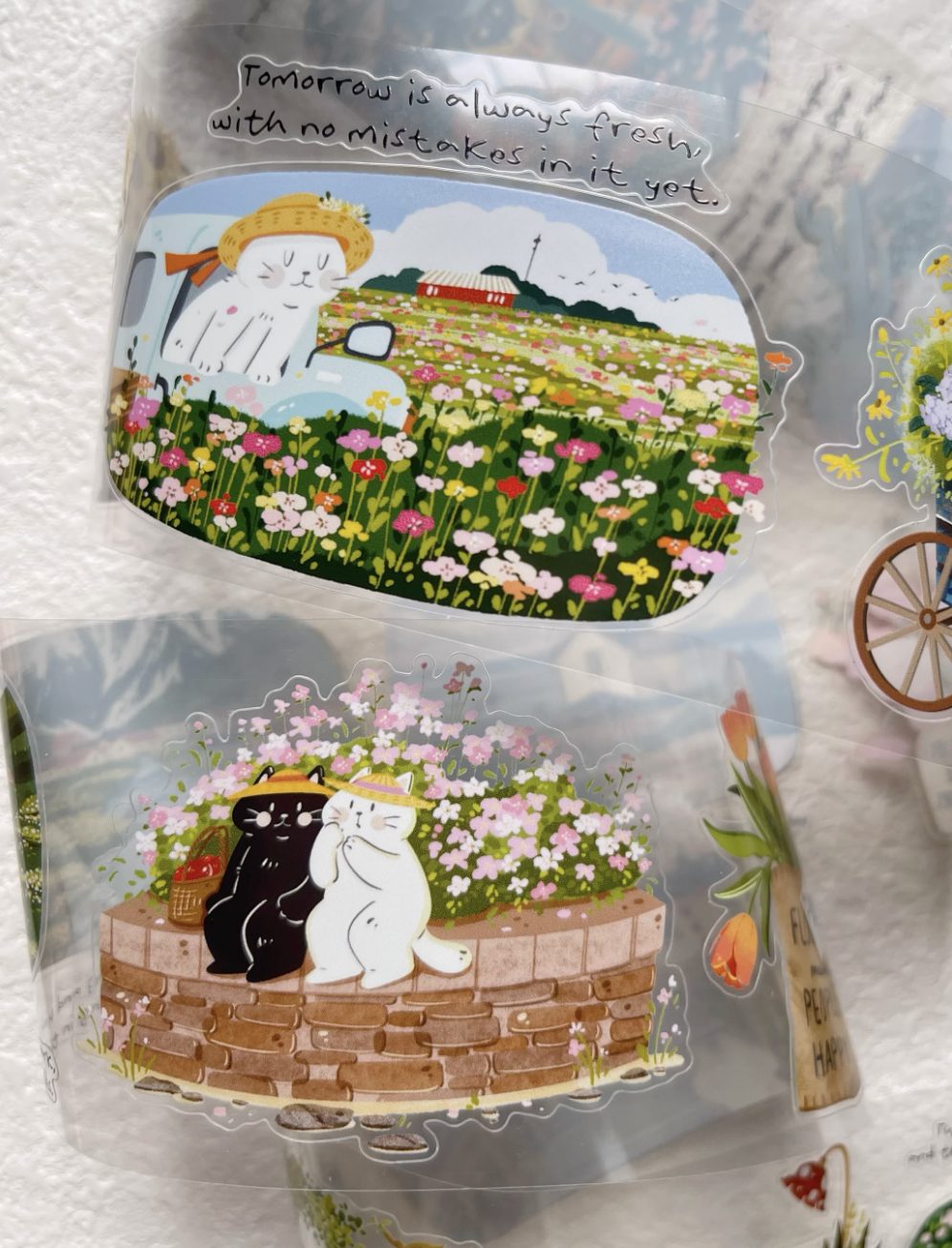 Xiami Studio Die-Cut PET Tape - Spring