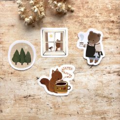 Nettle and Twig Vinyl Sticker Set B