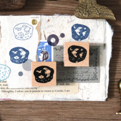 Eileen Tai Rubber Stamps "Birds Day & Night"