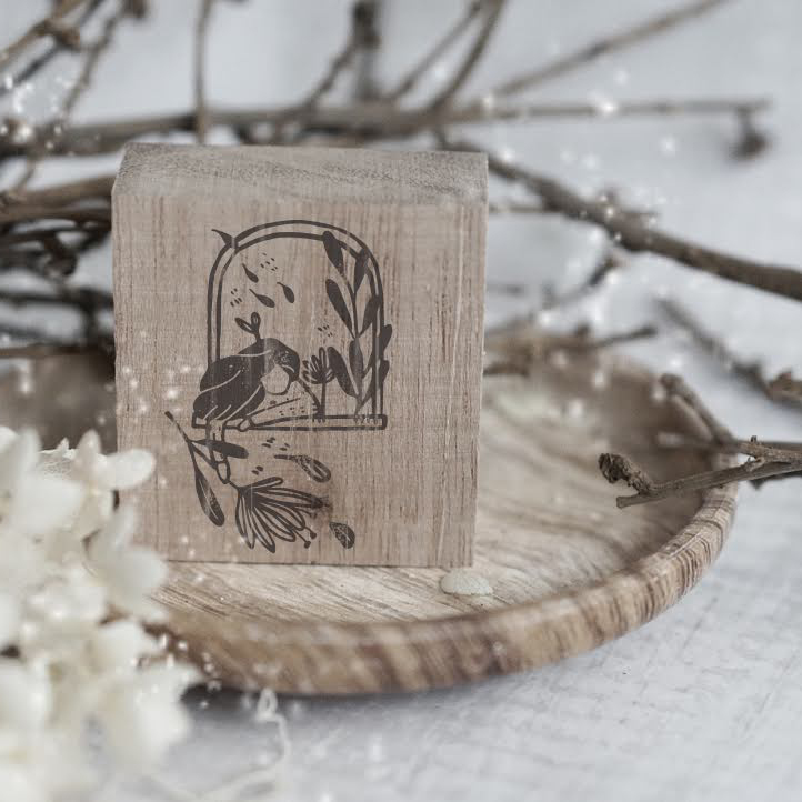 Black Milk Project Rubber Stamp - Window Sill