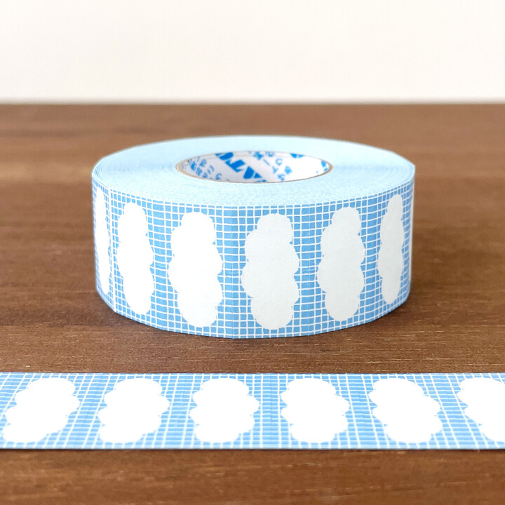 Stamp Marché Labeler Sticker Roll – Cloud Frame (Sky)