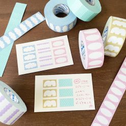 Stamp Marché Labeler Sticker Roll – Cloud Frame (Sky) — gallery