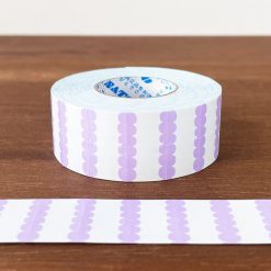 Stamp Marché Labeler Sticker Roll – Scallop (Lavender) — gallery