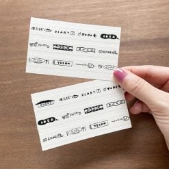 Stamp Marché Washi Tape – Planner Words — gallery