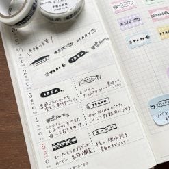 Stamp Marché Washi Tape – Planner Words — gallery