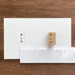 Stamp Marché Wooden Stamp – Breakfast, Lunch, Dinner Log — gallery
