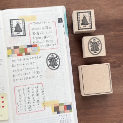 Stamp Marché Wooden Stamp – Maru-chan Brooch — gallery