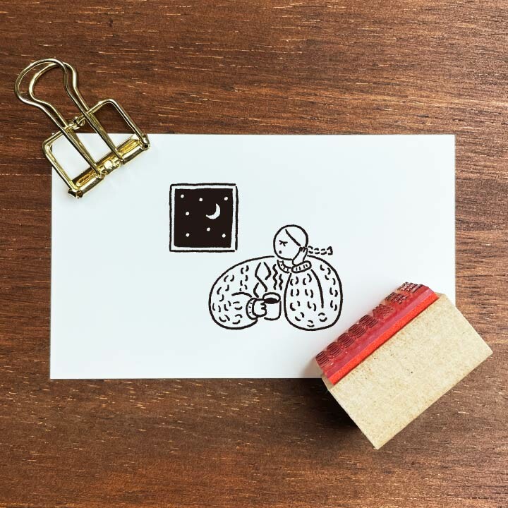 Stamp Marché Wooden Stamp – Maru-chan Coffee