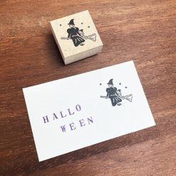 Stamp Marché Wooden Stamp – Maru-chan Witch — gallery