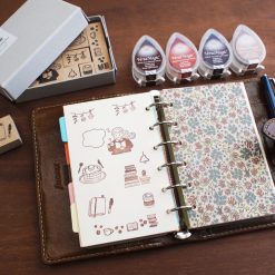 Stamp Marché Wooden Stamp Set – Book Cafe — gallery