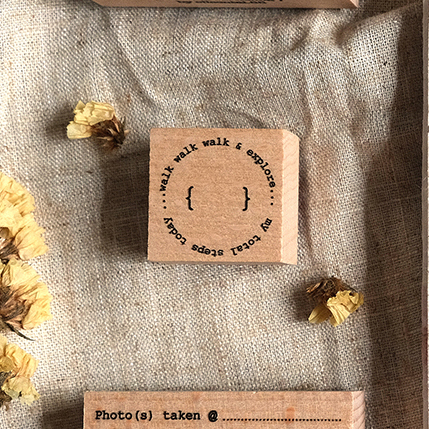 Eileen Tai Travel Journal Rubber Stamps - Series 02 - Image 4