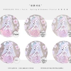 Freckles Tea Vol. 4 Die-Cut Tape - Little Flower Fairy - Image 22