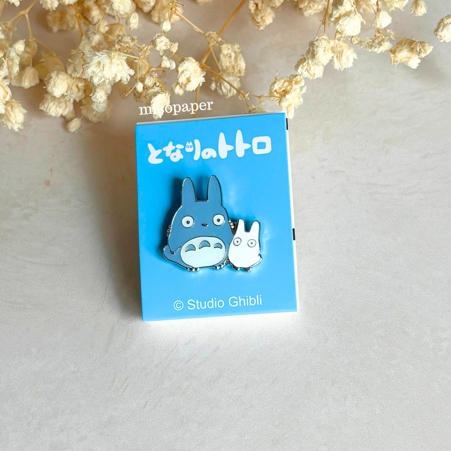 Studio Ghibli Enamel Pin – Medium & Small Totoro