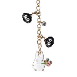 Studio Ghibli Metal Bag Charm – Small Totoro with Berries — gallery