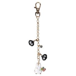 Studio Ghibli Metal Bag Charm – Small Totoro with Berries — gallery