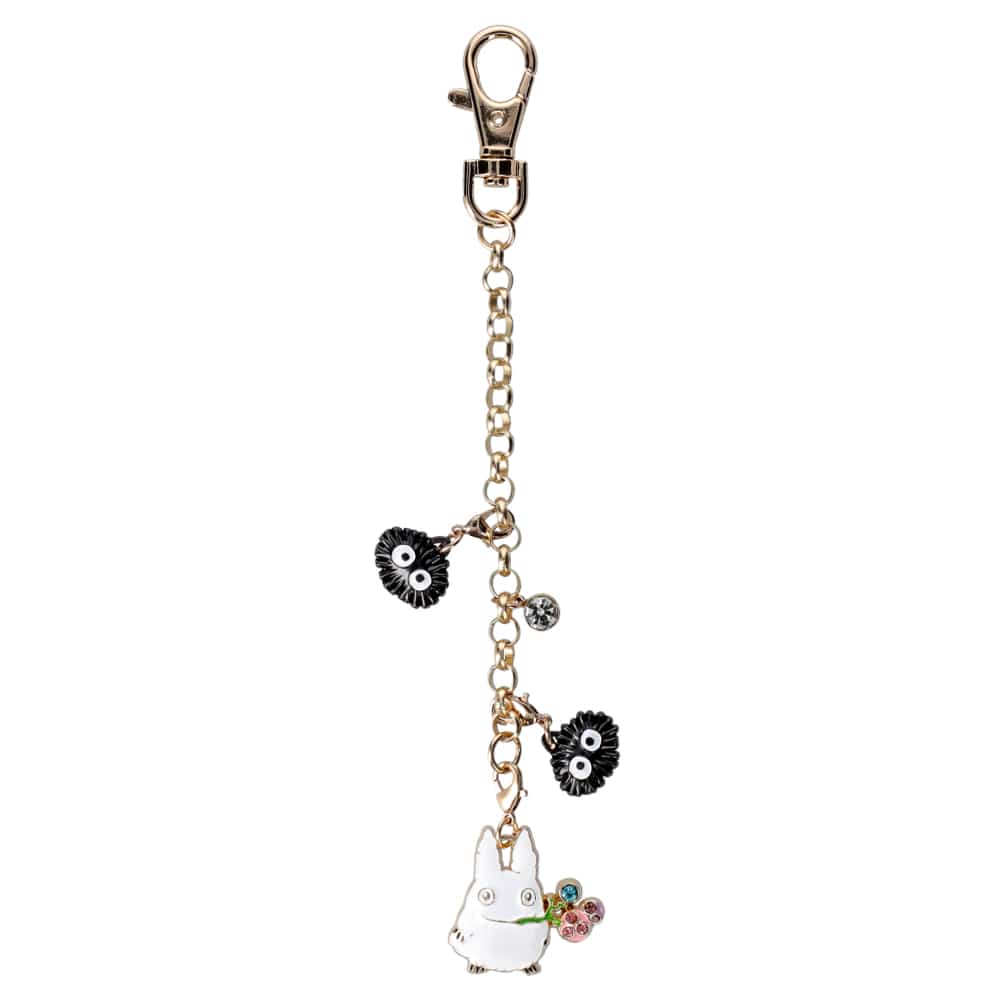 Studio Ghibli Metal Bag Charm – Small Totoro with Berries — gallery