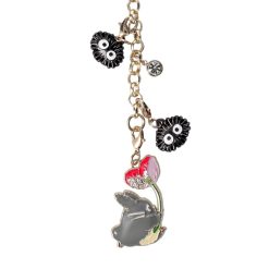 Studio Ghibli Metal Bag Charm – Totoro with Flower — gallery
