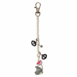 Studio Ghibli Metal Bag Charm – Totoro with Flower — gallery
