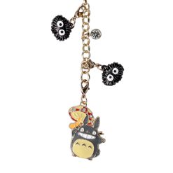 Studio Ghibli Metal Bag Charm – Totoro with Mushroom — gallery