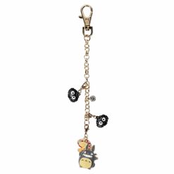 Studio Ghibli Metal Bag Charm – Totoro with Mushroom — gallery